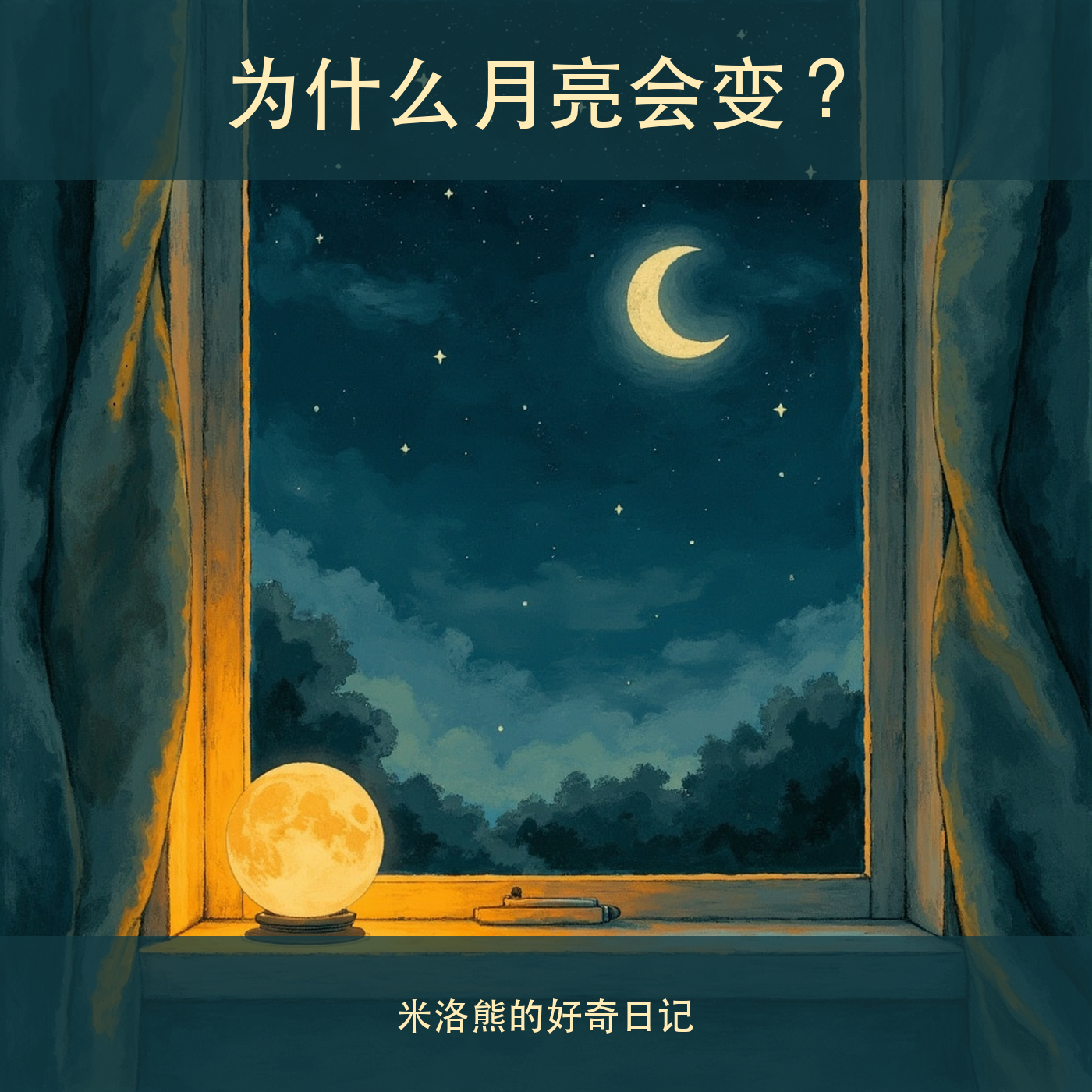 为什么月亮会变？ cover artwork