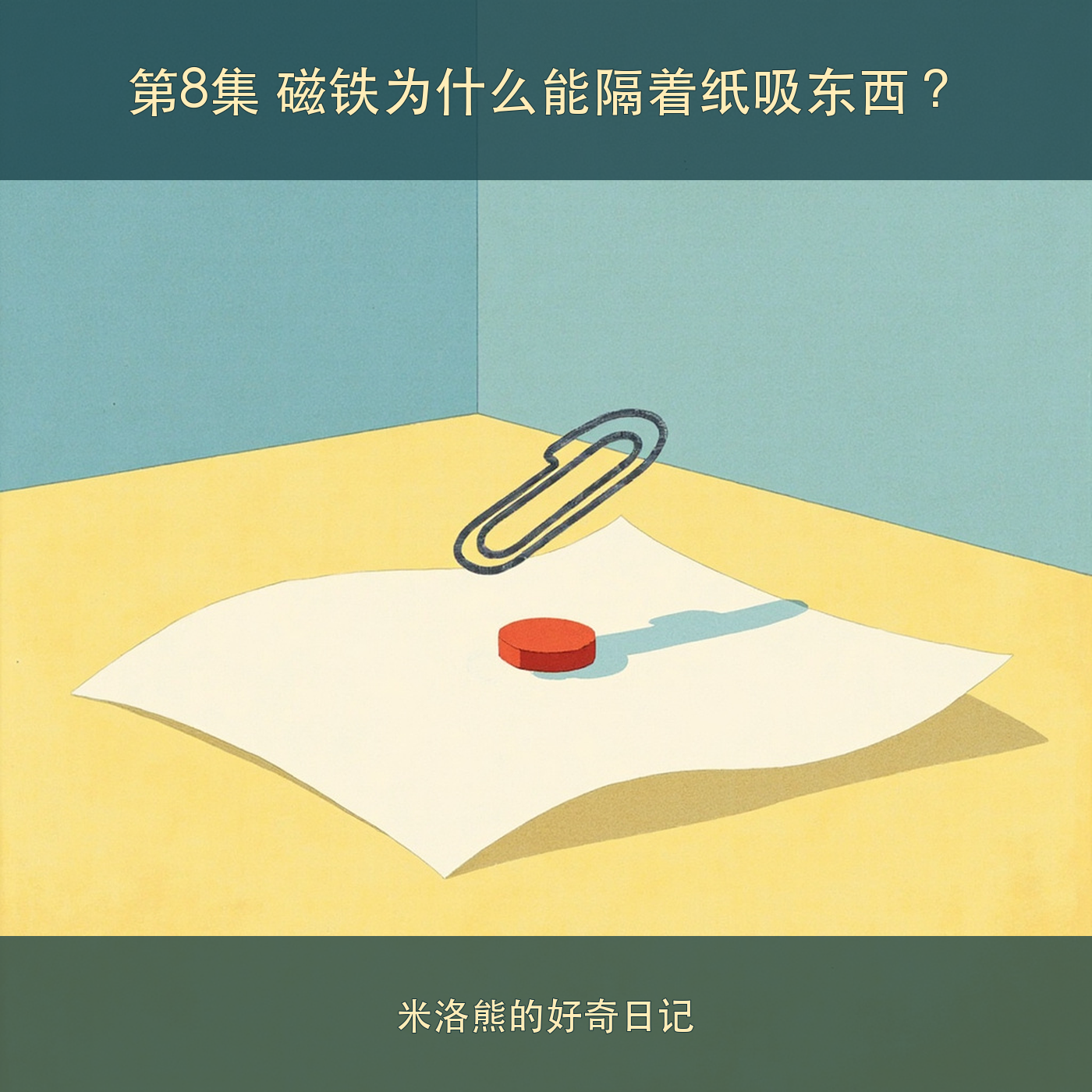 磁铁为什么能隔着纸吸东西？ cover artwork