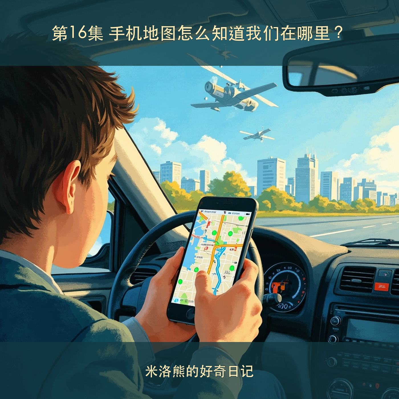 手机地图怎么知道我们在哪里？ cover artwork