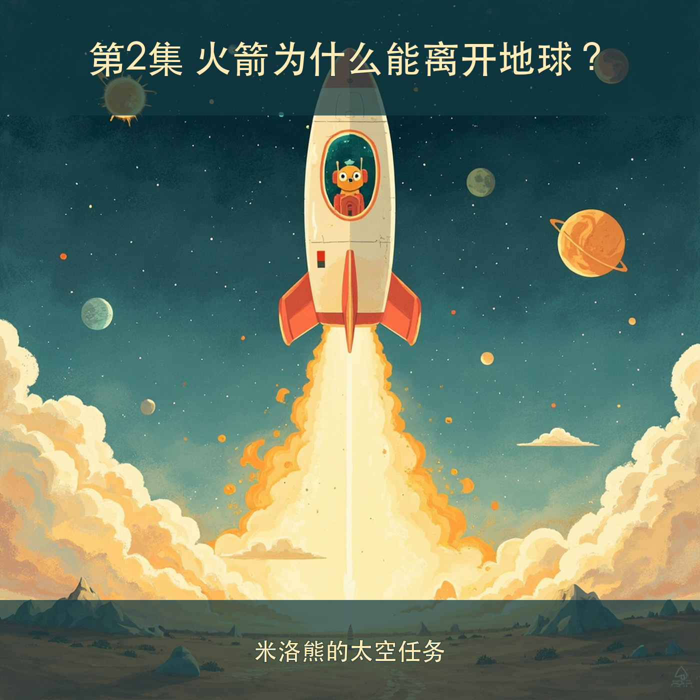 火箭为什么能离开地球？ cover artwork