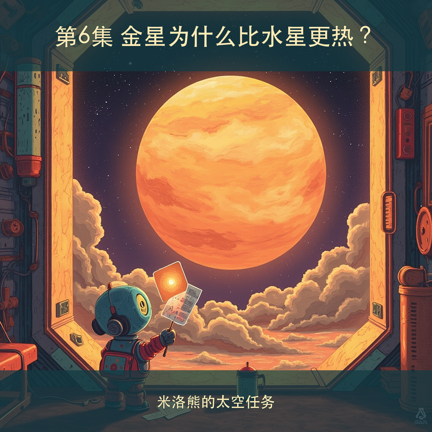 第6集 金星为什么比水星更热？｜儿童中文太空故事 episode artwork