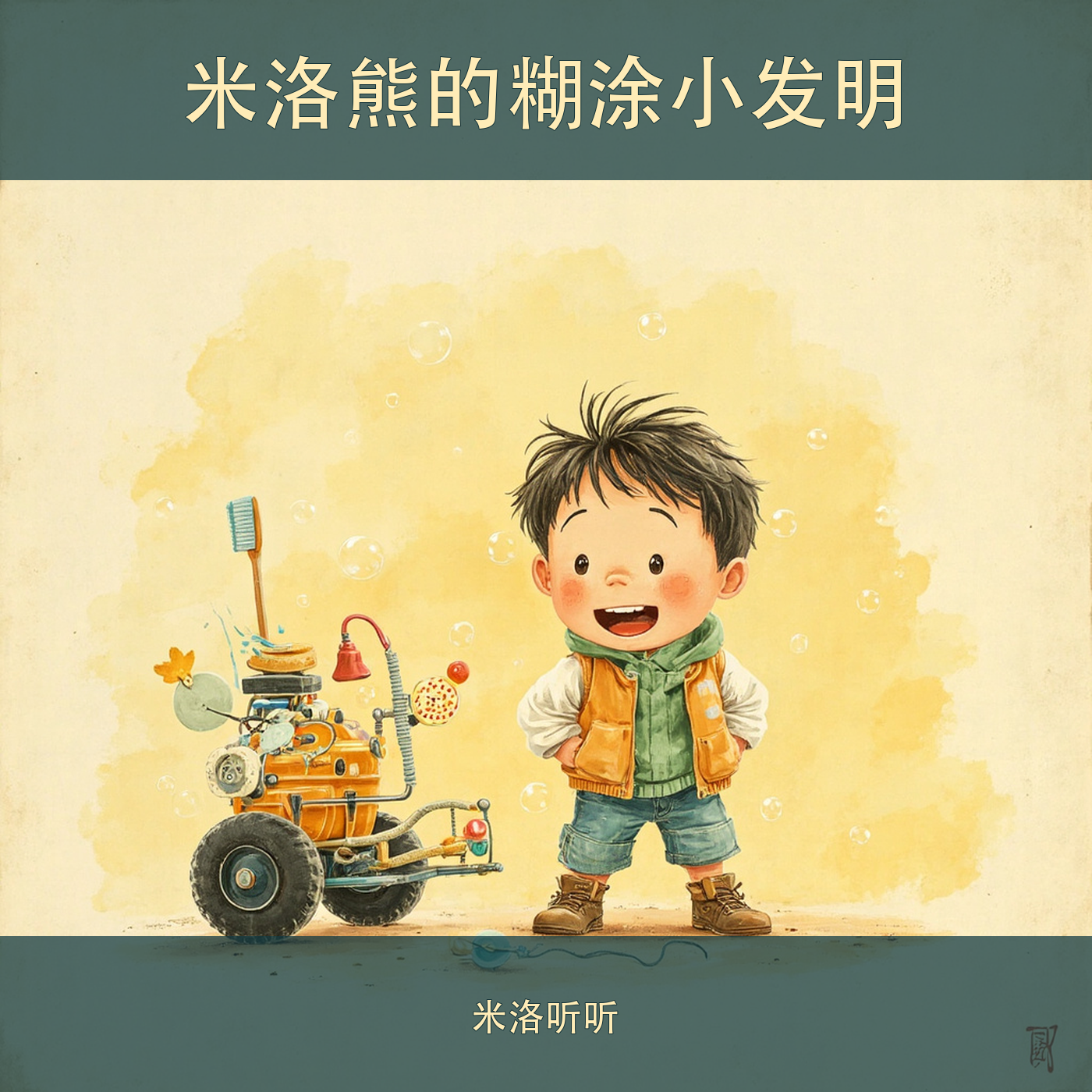 米洛熊的糊涂小发明 series cover