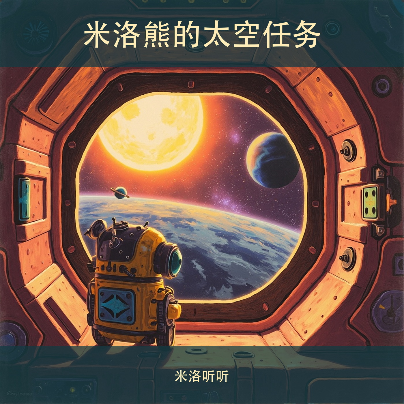 米洛熊的太空任务 cover artwork